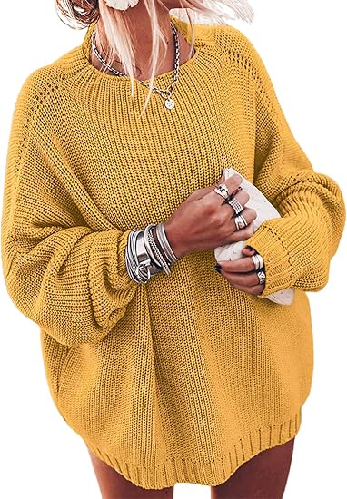 Elegant Pullover Sweaters for Women Dressy Casual Classic Long Sleeve Turtleneck Sweater Fall Trendy Tops